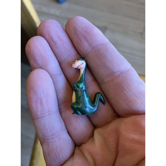 Flintstones Dino Figure by Marx Tinykins 1960s Cereal Toy RARE - Picture 7 of 8